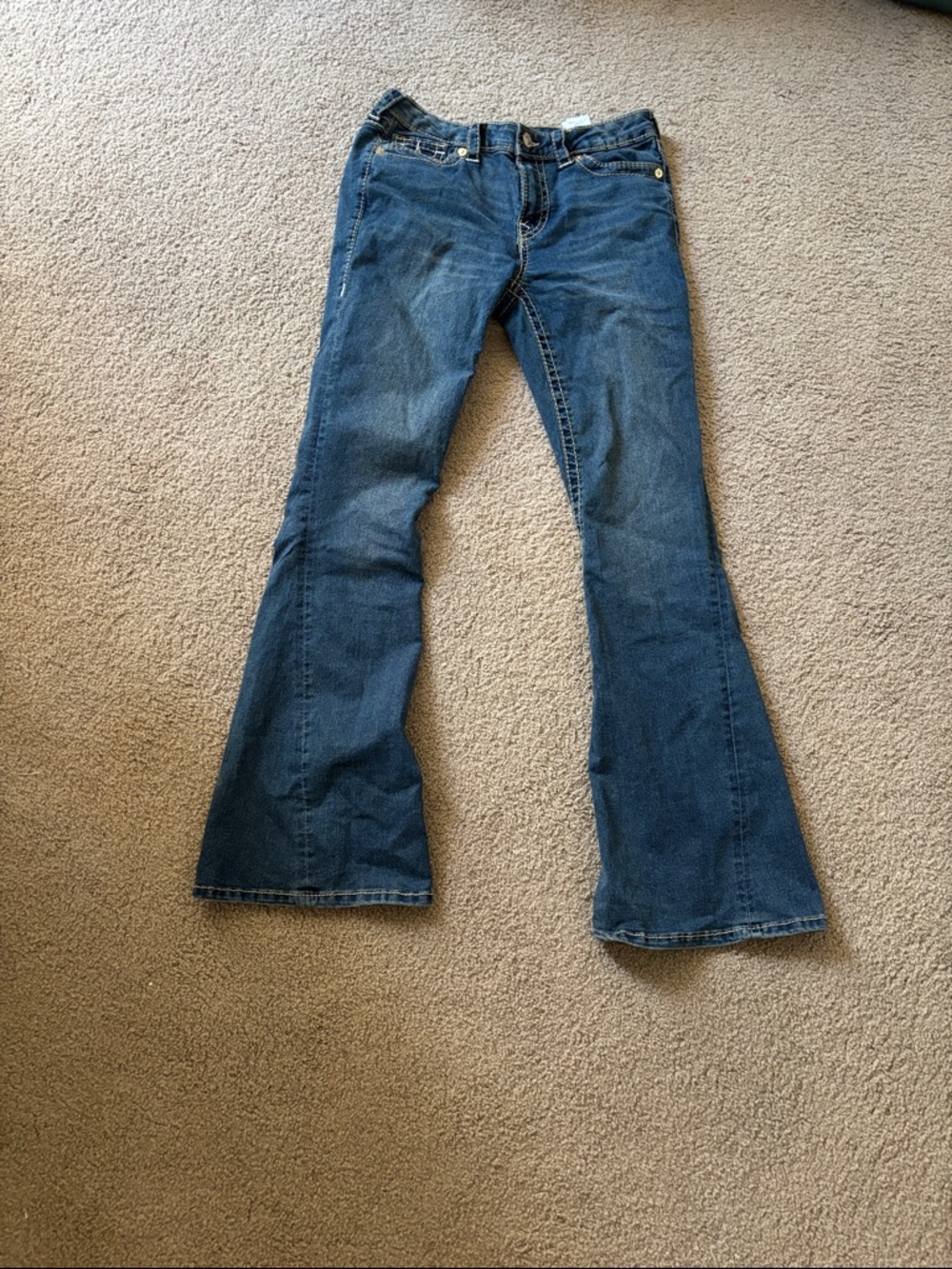 TRUE RELIGION Dark Blue Flare Jeans